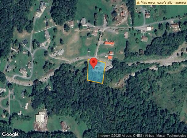  15016 Veterans Memorial Hwy, Reedsville, WV Parcel Map