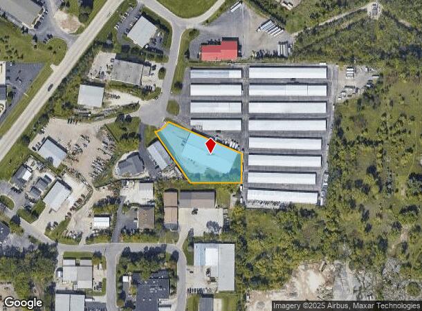 7552 F And W Ct, Lannon, WI Parcel Map