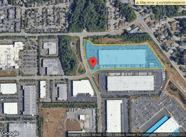  6101 Associated Blvd, Everett, WA Parcel Map