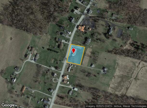 2190 Springhill Furnace Rd, Smithfield, PA Parcel Map