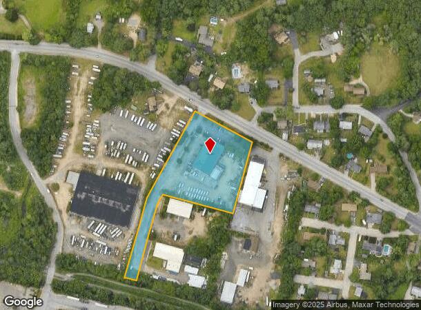 1610 Flat River Rd, Coventry, RI Parcel Map