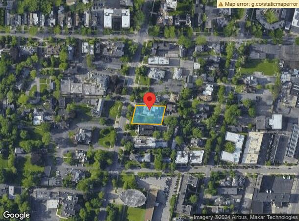  869 Delaware Ave, Buffalo, NY Parcel Map