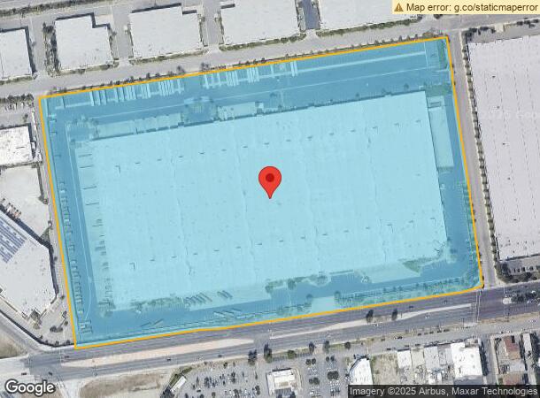  1601 W Mission Blvd, Pomona, CA Parcel Map