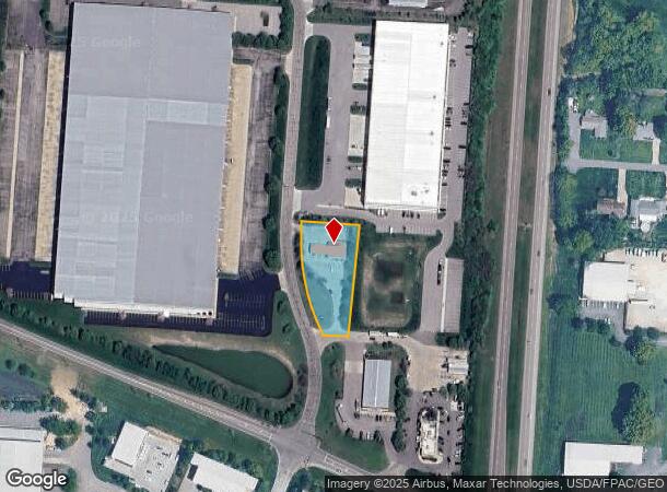  10547 N Hinterland Dr N, Fishers, IN Parcel Map