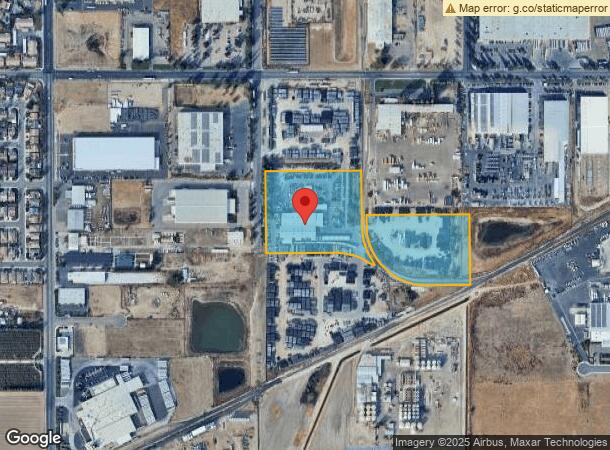  1025 Commerce Dr, Madera, CA Parcel Map