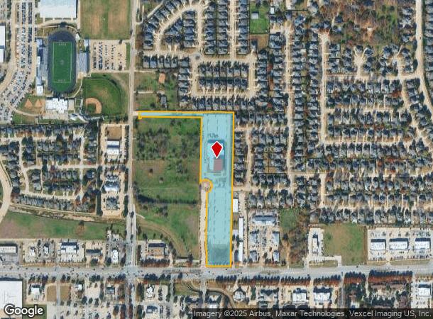 1075 Keller Pky, Keller, TX Parcel Map