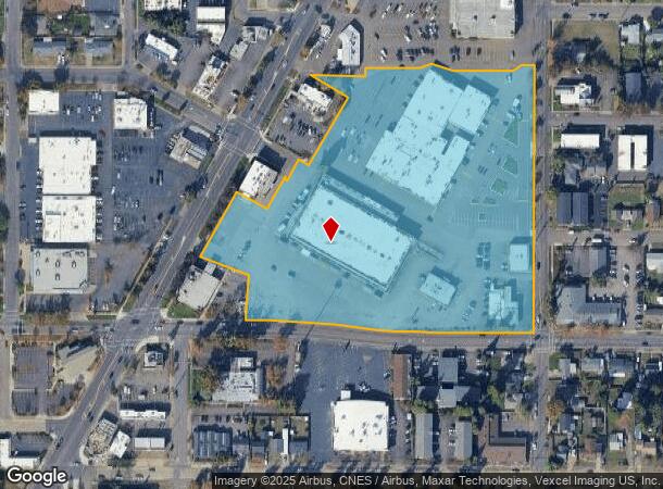  1650 Centennial Blvd, Springfield, OR Parcel Map