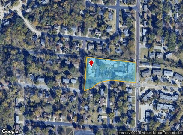 2905 Rollins Rd, Columbia, MO Parcel Map