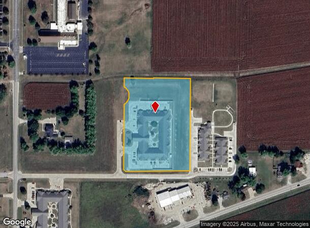 1920 Brookstone Ln, Mattoon, IL Parcel Map