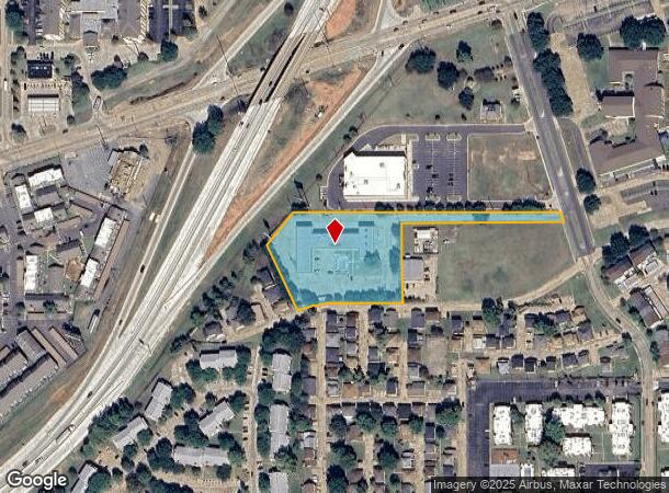 210 John Wesley Blvd, Bossier City, LA Parcel Map