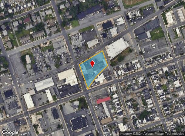  711 N 17Th St, Allentown, PA Parcel Map