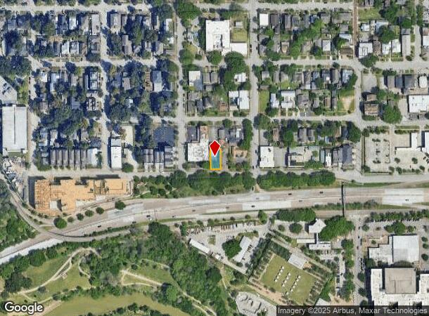  1914 N Memorial Way, Houston, TX Parcel Map