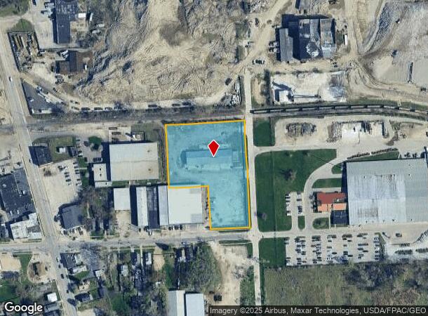  4021 Creekside Ave, Toledo, OH Parcel Map