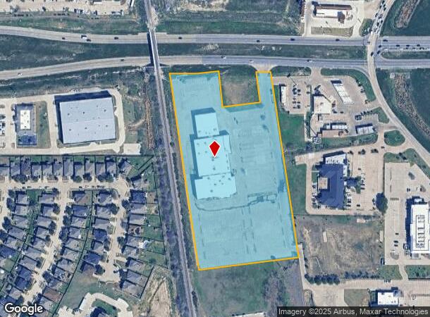 301 W Rendon Crowley Rd, Burleson, TX Parcel Map