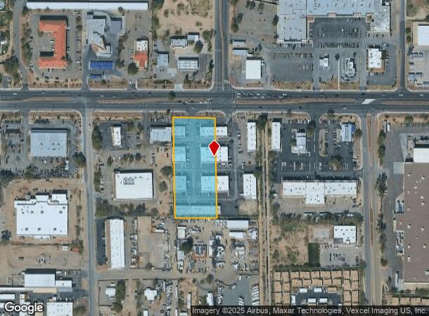 4215 W Ina Rd, Tucson, AZ Parcel Map