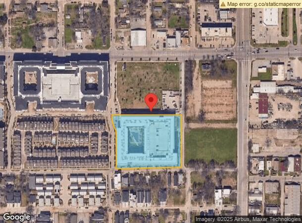  990 Singleton Blvd, Dallas, TX Parcel Map