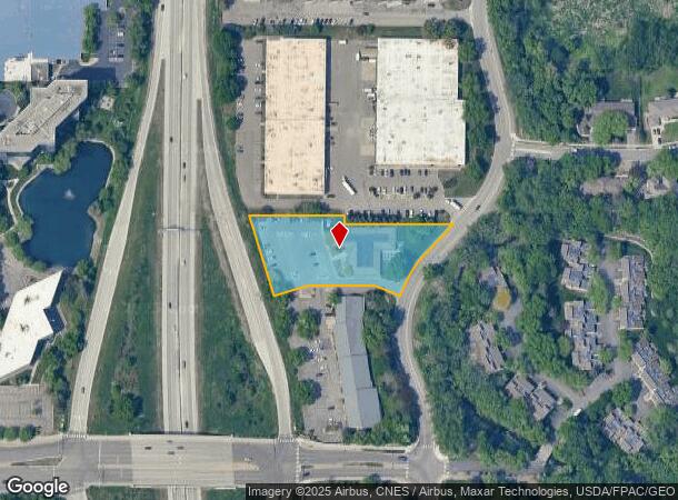  5750 Lincoln Dr, Minneapolis, MN Parcel Map