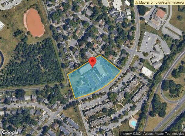  1421 Taney Ave, Frederick, MD Parcel Map