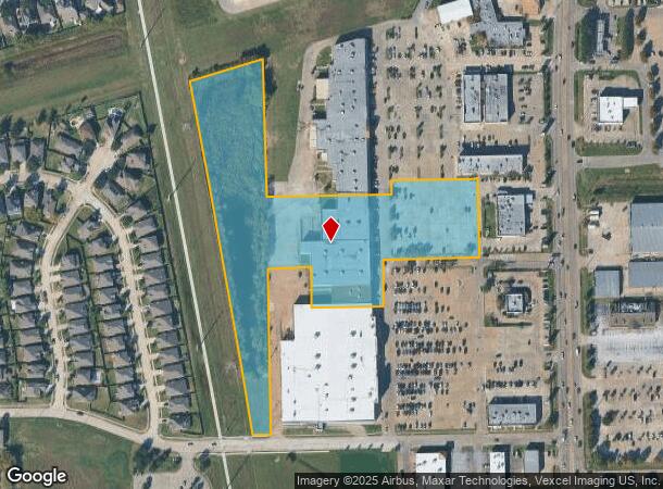4561 Garth Rd, Baytown, TX Parcel Map