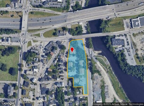 180 Pleasant St, Pawtucket, RI Parcel Map