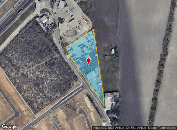  11680 Fischer Rd, Von Ormy, TX Parcel Map