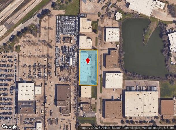 2215 Century Cir, Irving, TX Parcel Map