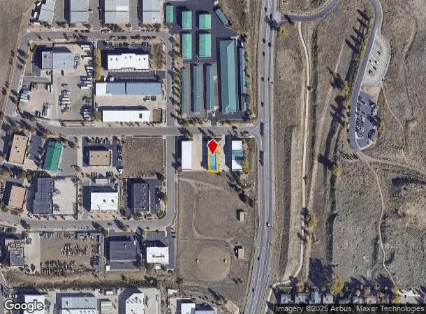 733 Hogback Dr, Golden, CO Parcel Map