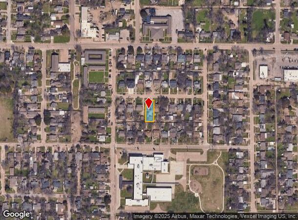  4026 Walker St, Dallas, TX Parcel Map