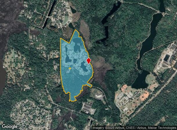  100 Renegar Way, Saint Simons Island, GA Parcel Map