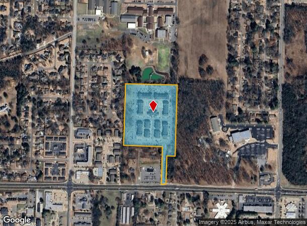  2730 Dave Ward Dr, Conway, AR Parcel Map