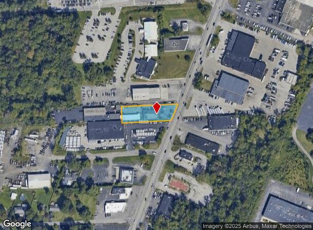  2705 W Henrietta Rd, Rochester, NY Parcel Map
