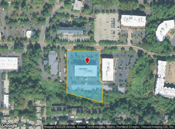 6000 Meadows Rd, Lake Oswego, OR Parcel Map