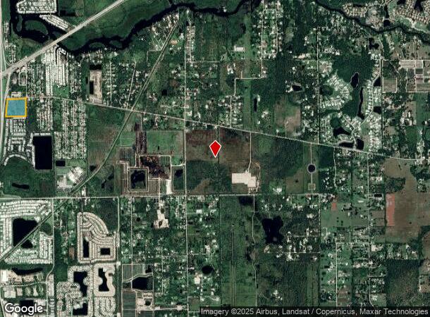  9730 Orange River Blvd, Fort Myers, FL Parcel Map