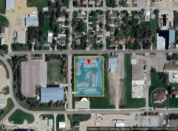 503 W Hatting St, Luverne, MN Parcel Map