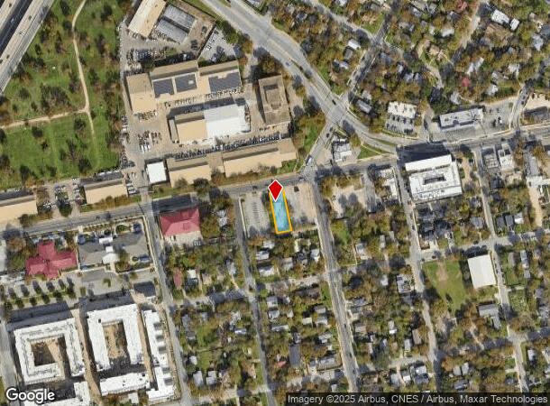  1809 Manor Rd, Austin, TX Parcel Map