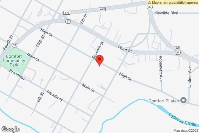 713 Nw High St Comfort Tx 78013 Office Live Work Unit