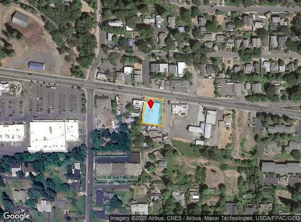  1813 Cascade Ave, Hood River, OR Parcel Map