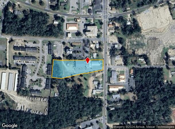  3086 Crawfordville Hwy, Crawfordville, FL Parcel Map