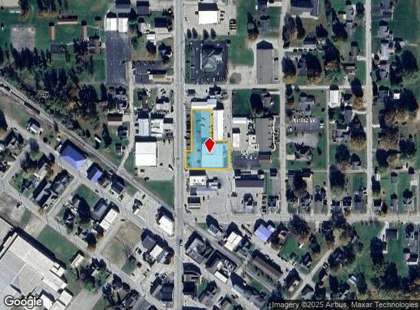 120 N Meridian St, Sunman, IN Parcel Map