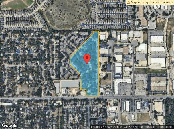  6033 De Zavala Rd, San Antonio, TX Parcel Map