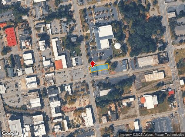  210 N Mcduffie St, Anderson, SC Parcel Map