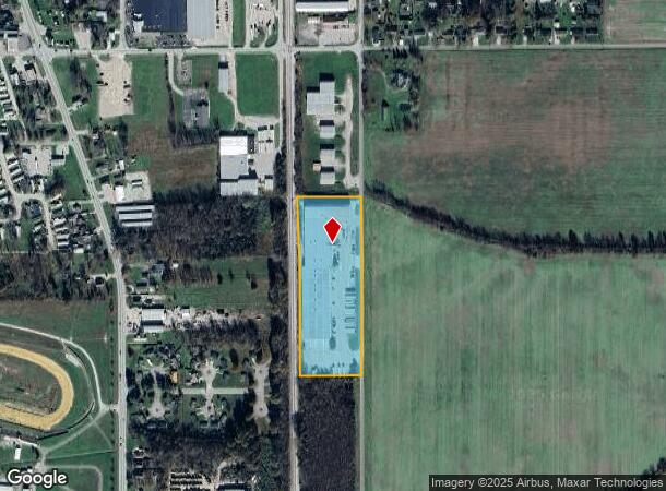 1320 S Main St, Scottsburg, IN Parcel Map