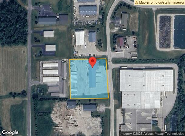  N8135 Industrial Dr, Ixonia, WI Parcel Map