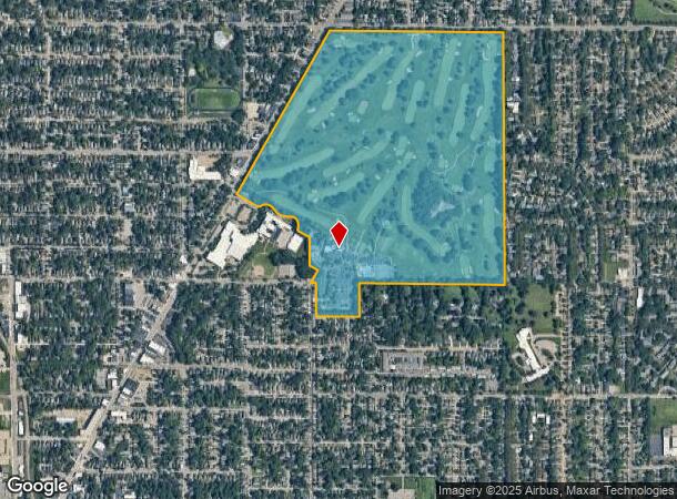 1600 College Ave Ne, Grand Rapids, MI Parcel Map
