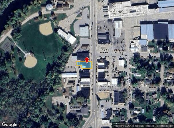  313 S Bridge St, Manawa, WI Parcel Map