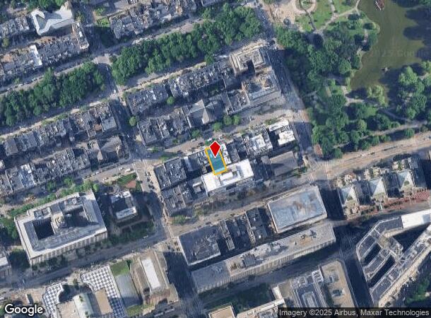 20 Newbury St, Boston, MA Parcel Map