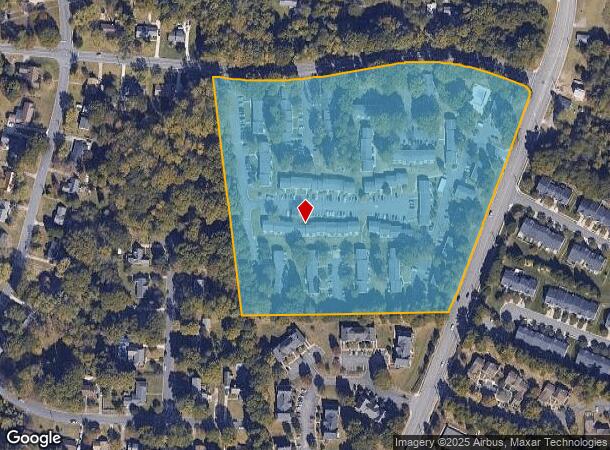  1657 Quail Woods Rd, Gastonia, NC Parcel Map