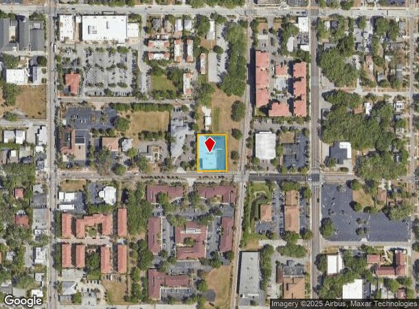  616 Druid Rd E, Clearwater, FL Parcel Map