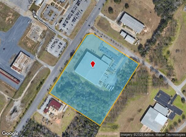  1020 Pecan Grove Dr, Albany, GA Parcel Map