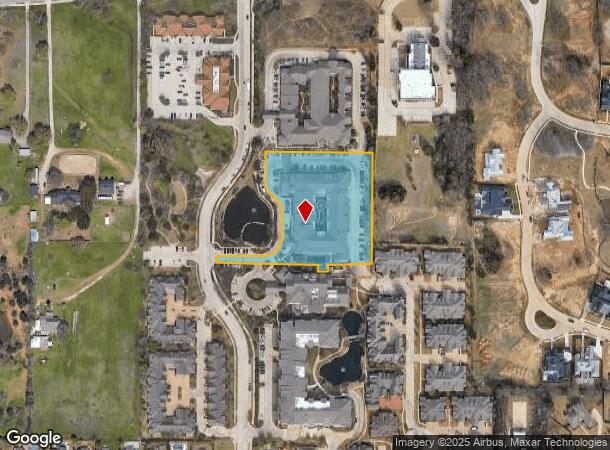 201 Watermere Dr, Southlake, TX Parcel Map